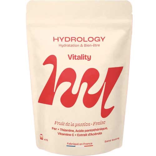 Pastilles aromatisées - Vitality - Fraise & fruit de la passion - 15 billes