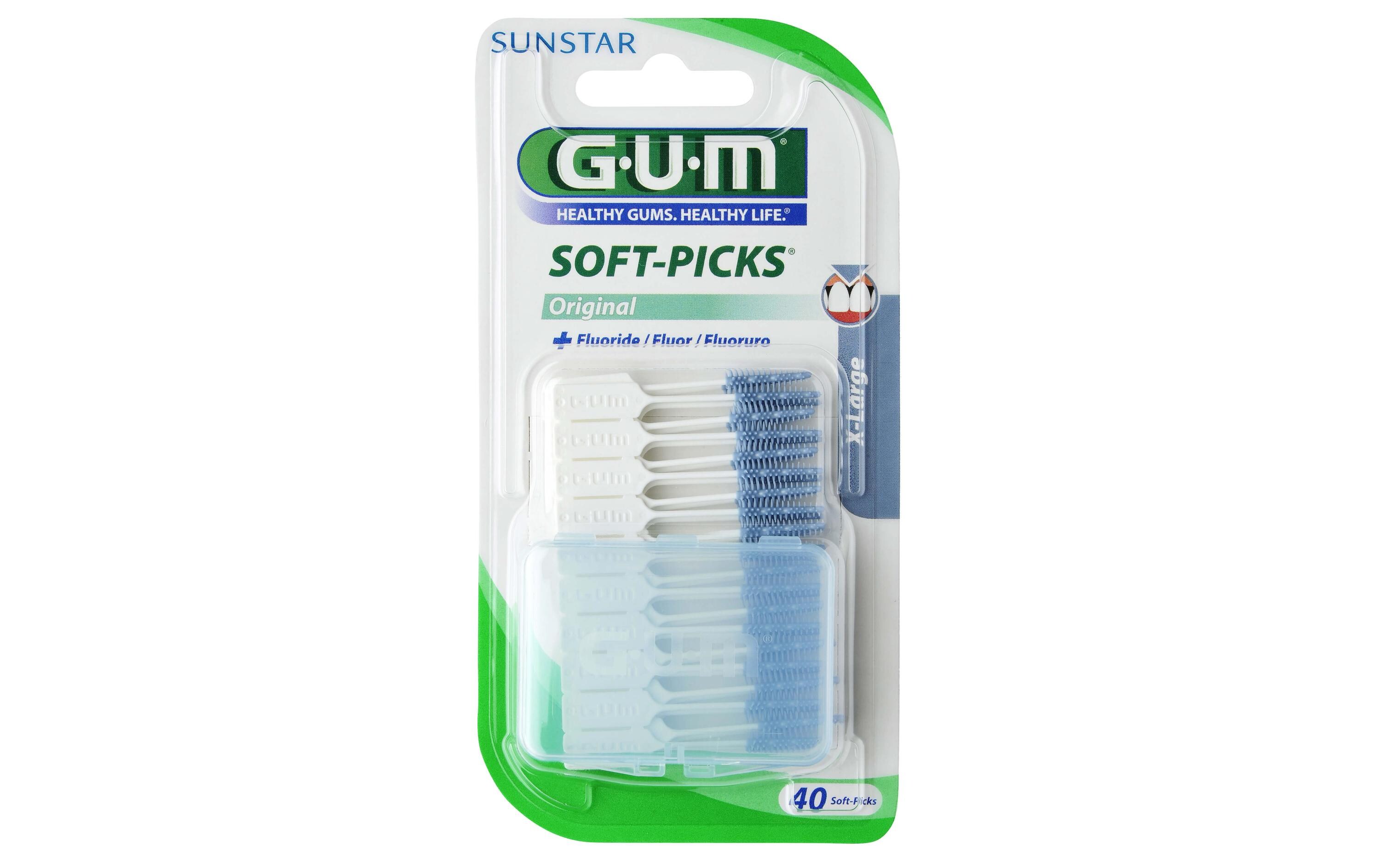 Interdentalbürsten Soft-Picks Original XL 40 StückReinigung der Zahnzwischenräume