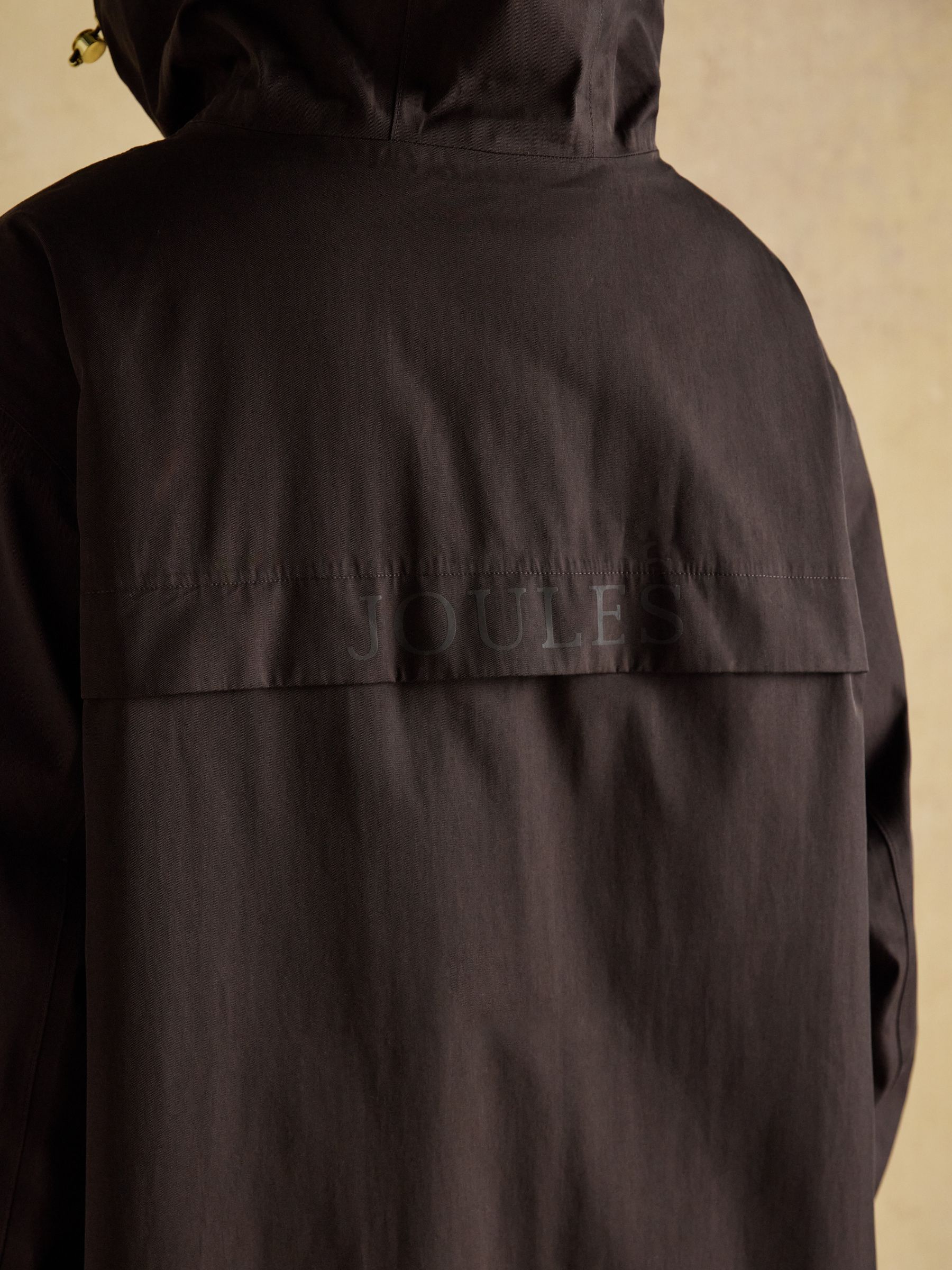 Bruin - Joules - Oversized waterdichte overall met fleece voering