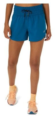 Short Asics Nagino Run 4in Bleu Femme