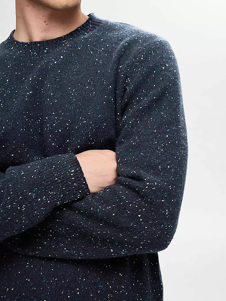 SELECTED Pullover SLHNEIL blau