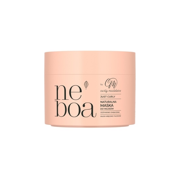 Neboa Curly Madeleine Just Curl Natürliche Haarmaske, nährend und weichmachend, 300 ml
