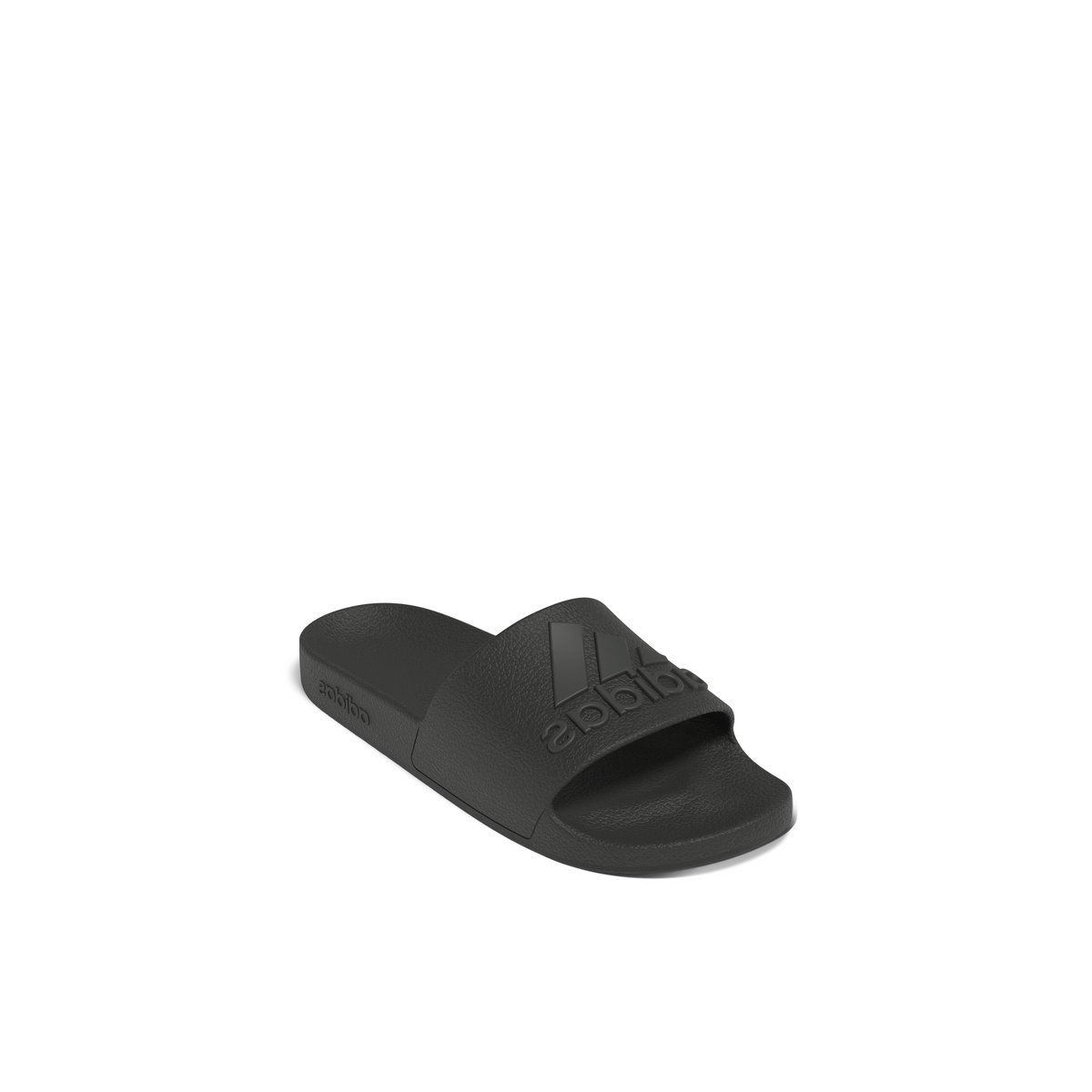 ADIDAS-Aqua-tb.-Sandales athlétiques à glissière - Talon plat - Noir