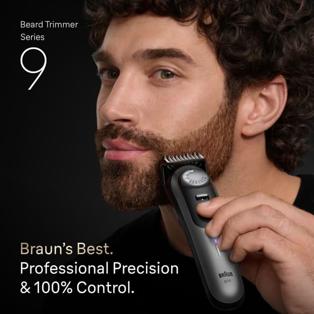 Braun Series 9 skægtrimmer BT9560 (krom)