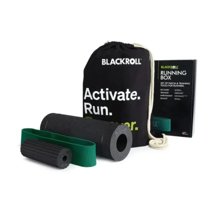Blackroll Unisex Velvære og massage Running Box Sort