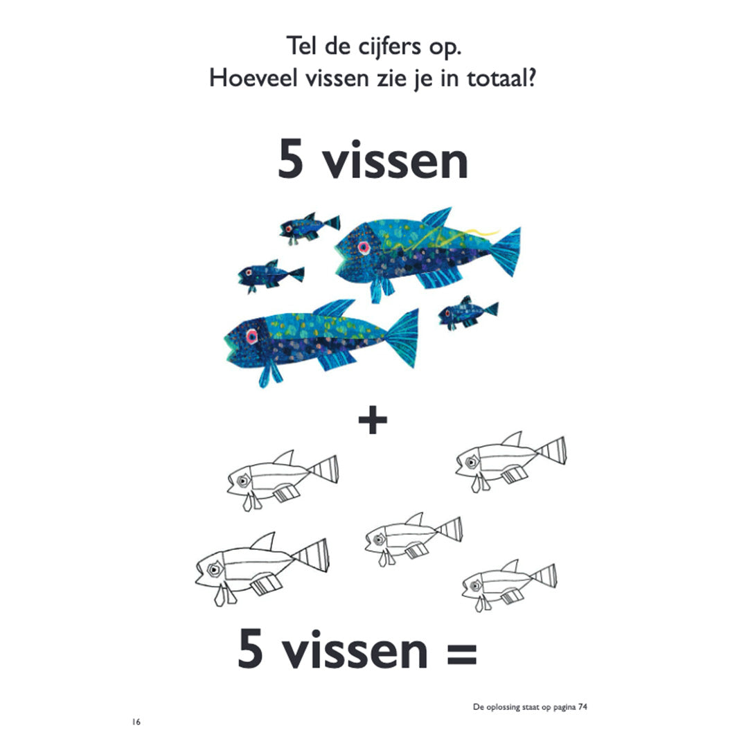 Uitgeverij big balloon kleur- en activiteitenboek - getallen