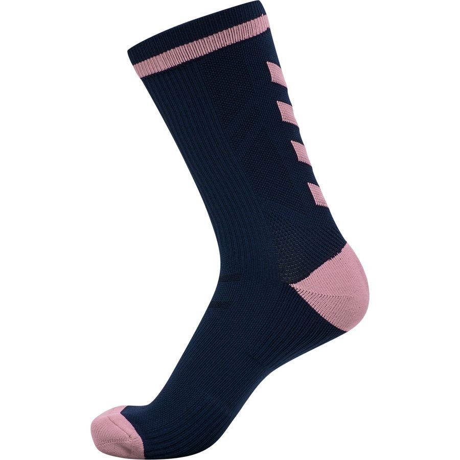 Hummel Elite Chaussettes d'entraînement - Bleu Marine/Rose