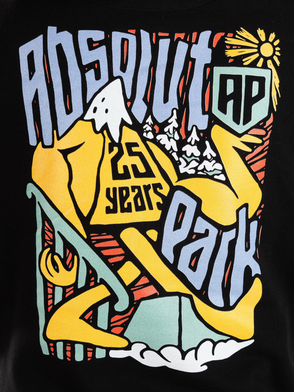 Absolut Park Walking Mountain Hoodie black