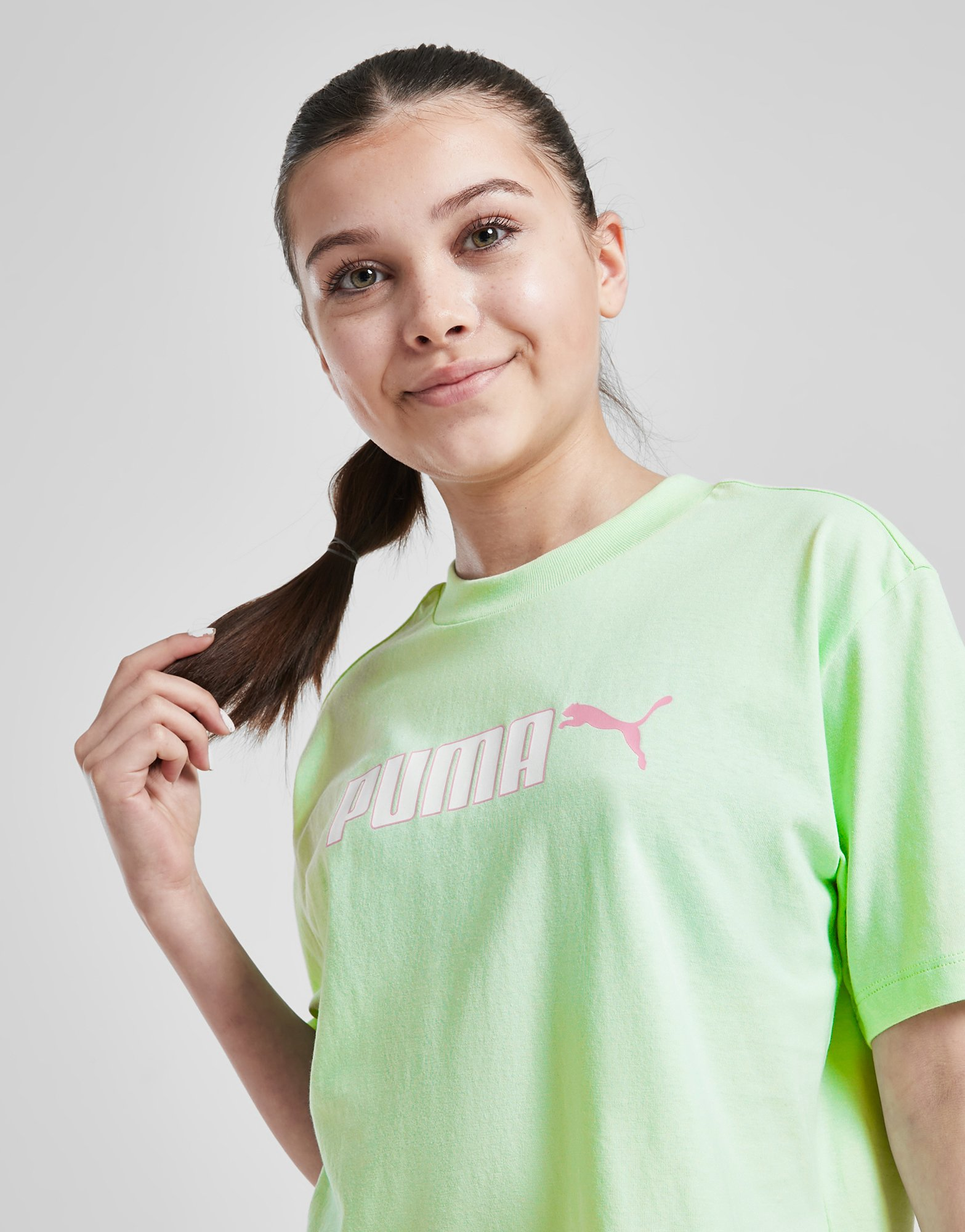 Puma T-shirt Boxy Logo Junior