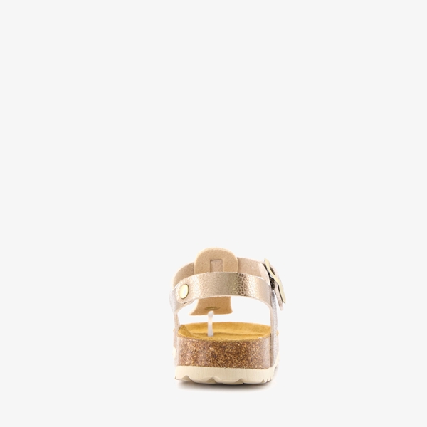 Hush Puppies meisjes bio sandalen goud stippen