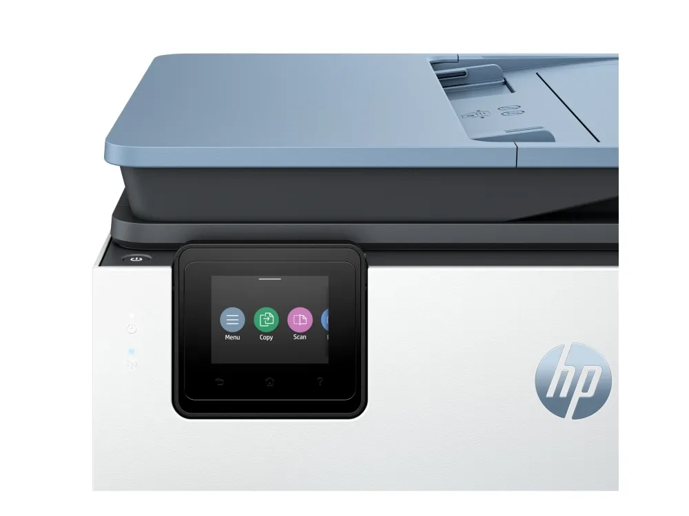 HP Officejet Pro 8125e All-in-One - Multifunktionsprinter - farve - blækprinter - Legal (216 x 356 mm) (original) - A4/Legal (medie) - op til 12 spm (kopiering) - op til 20 spm (udskriver) - 225 ark - USB 2.0, Wi-Fi(ac), LAN - mørk surf blå