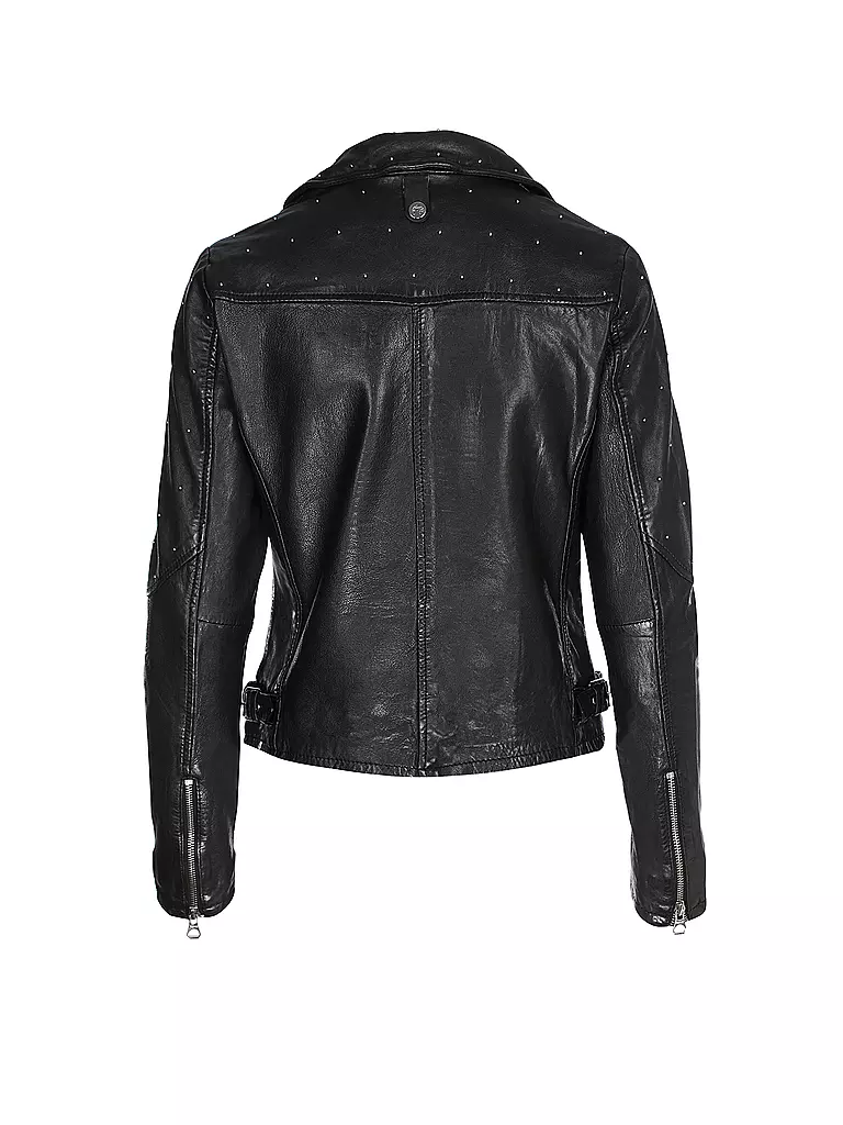 GIPSY BY MAURITIUS Lederjacke schwarz