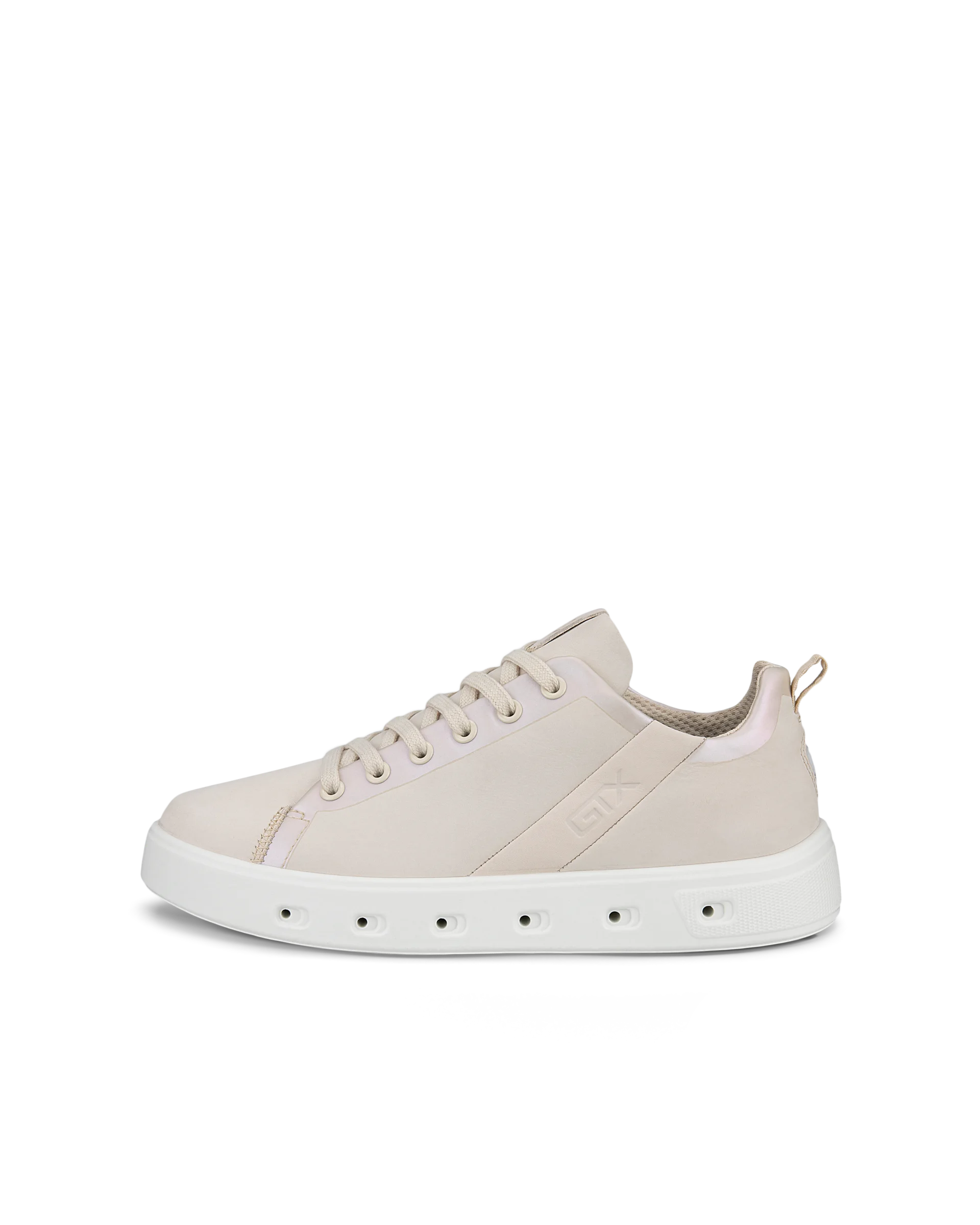 ECCO STREET 720 W Damen Sneaker aus Nubukleder mit Gore-Tex Beige