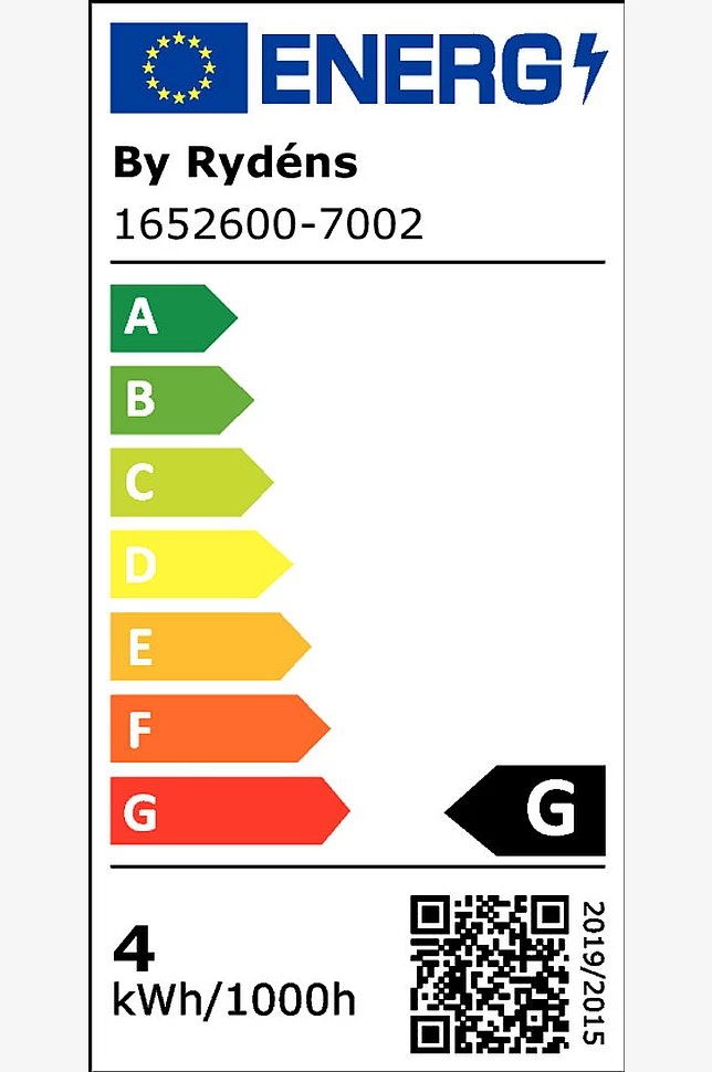 Filament dekorpære, LED dimbar kulepære, E27, 4W, Ø 95mm rav