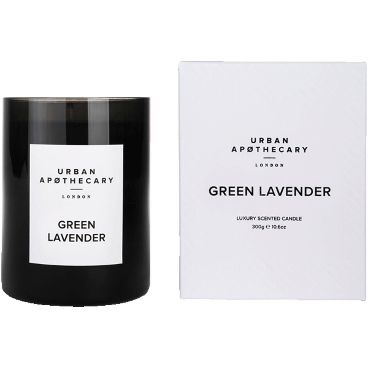 Urban Apothecary, Green Lavender Luxury Scented Candle
