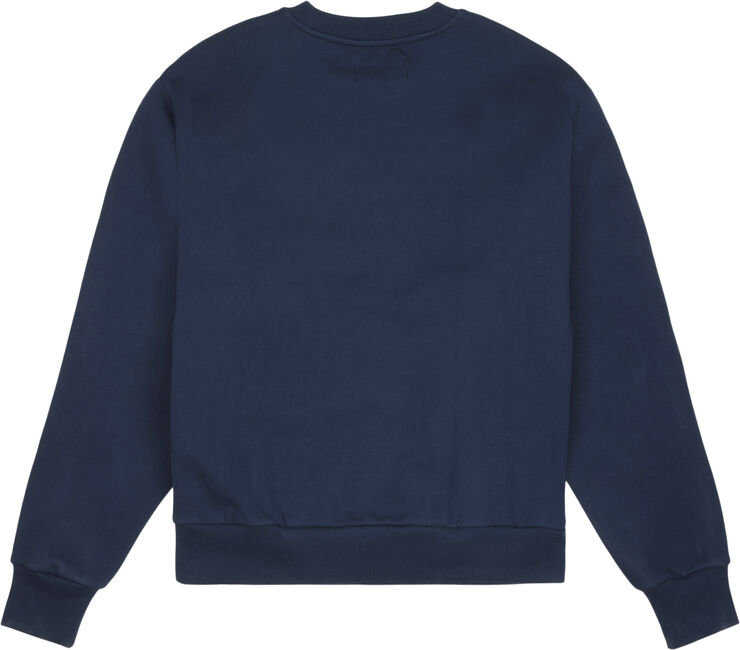 7 Days Active Organic Fitted Crewneck 333 pageant blue