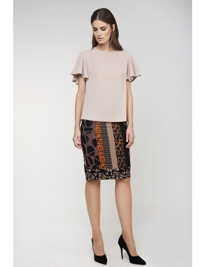 Multicolored Women's Skirt