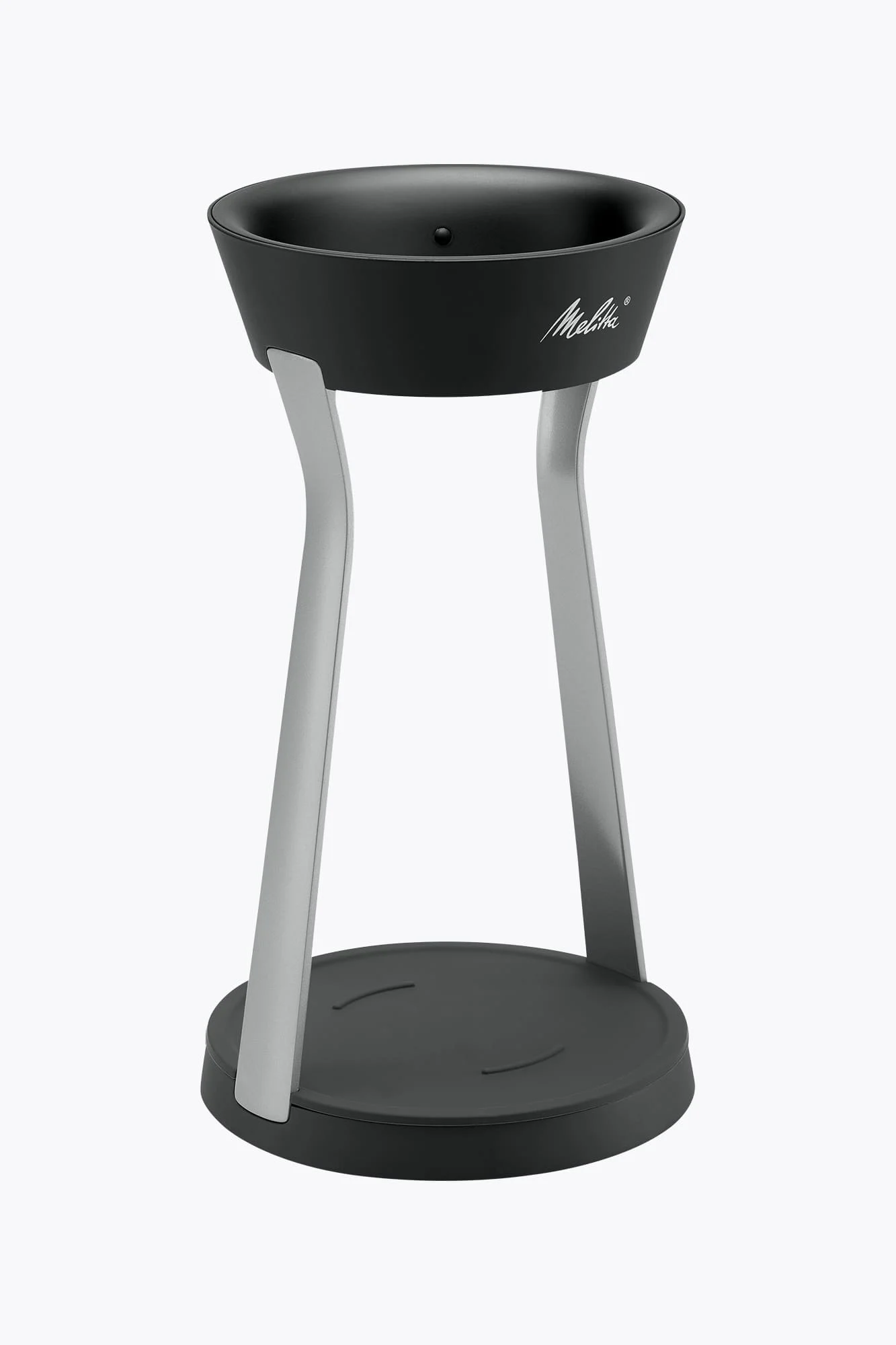 Melitta® Amano Kaffeebereiter Schwarz-Silber