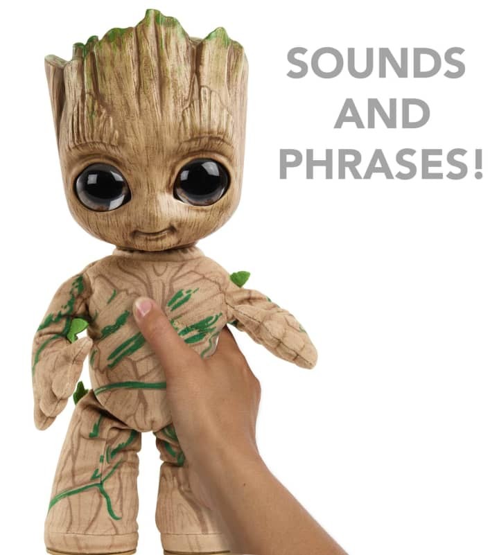 Disney Marvel - Groovin’ Groot Dancing And Talking Plush (HJM23)