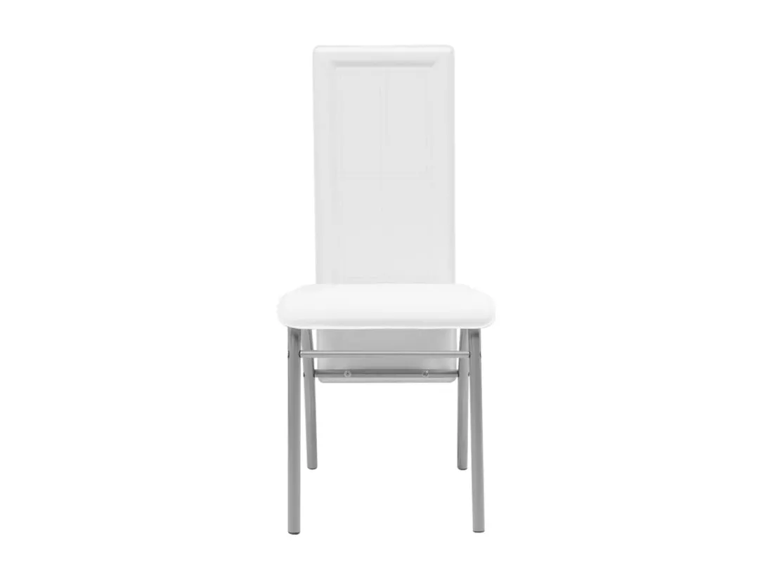 Jeu de salle à manger 5 pcs Blanc