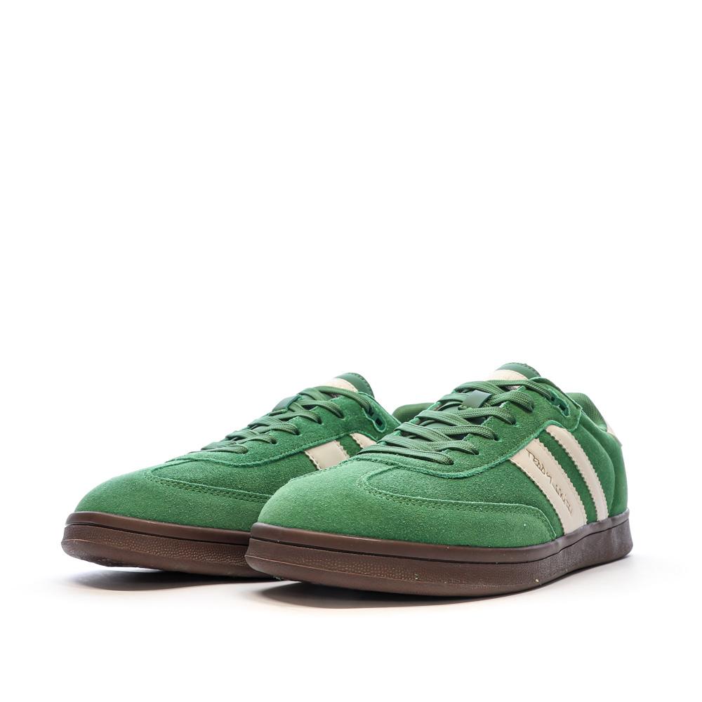 Teddy Smith Baskets Vert Homme Teddy Smith White Suede