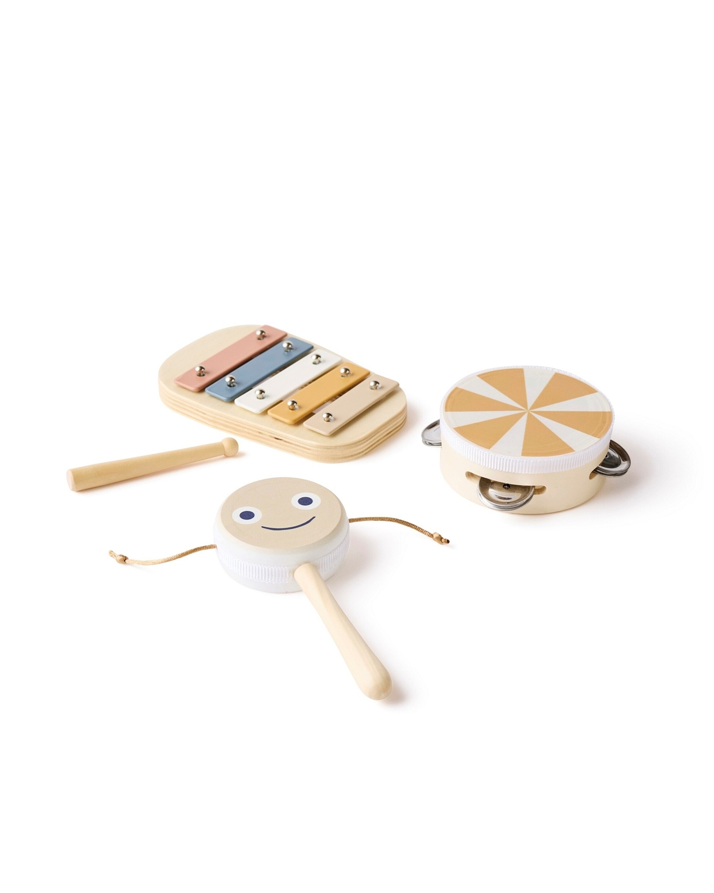 Kids Concept Musikset braun