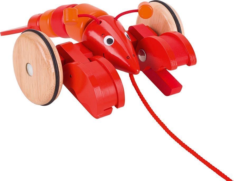 Nachziehtier HUMMER in rot