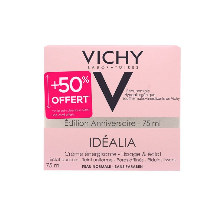 Idéalia crème énergisante 75ml (50% offert) peau normale
