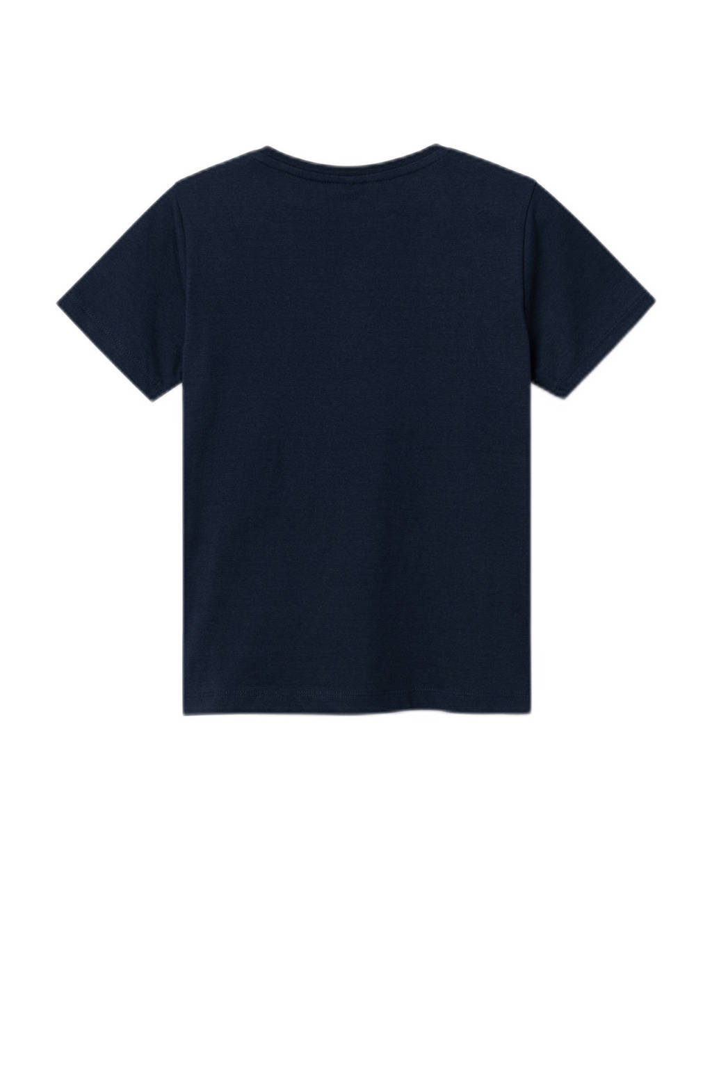 NAME IT Minecraft T-shirt NKMMYLIUS met printopdruk zwart