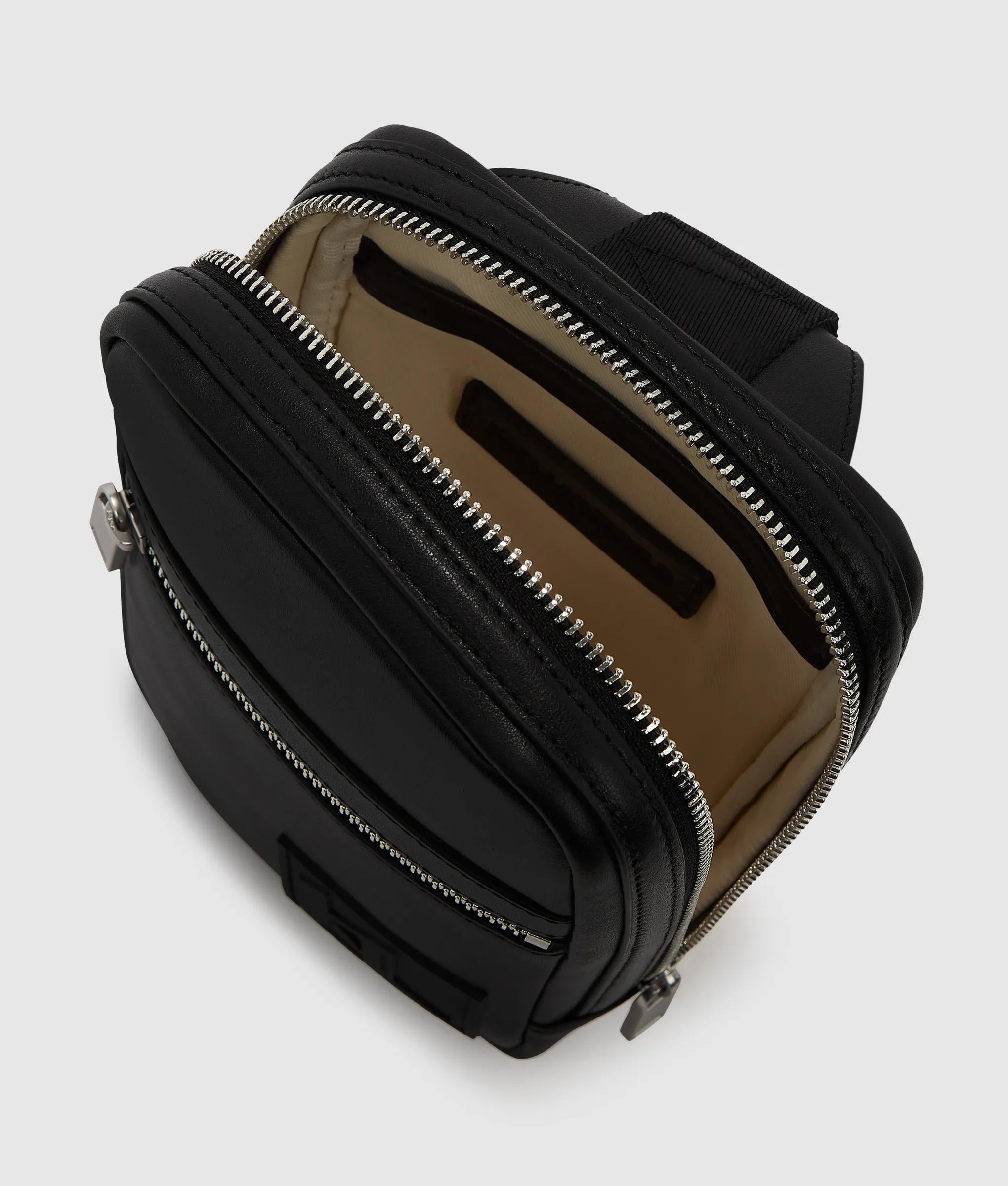 Monogram patch slingbag