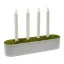 Adventslysestake for levende lys