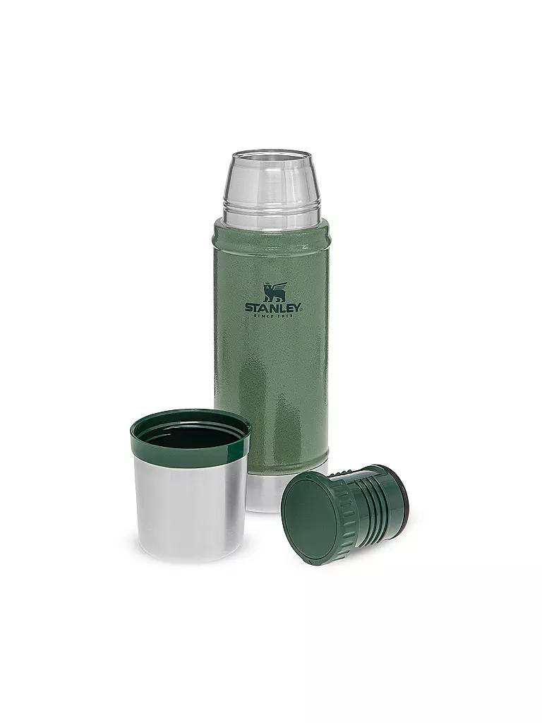 STANLEY Isolierflasche - Thermosflasche Classic 0,47l  Grün olive