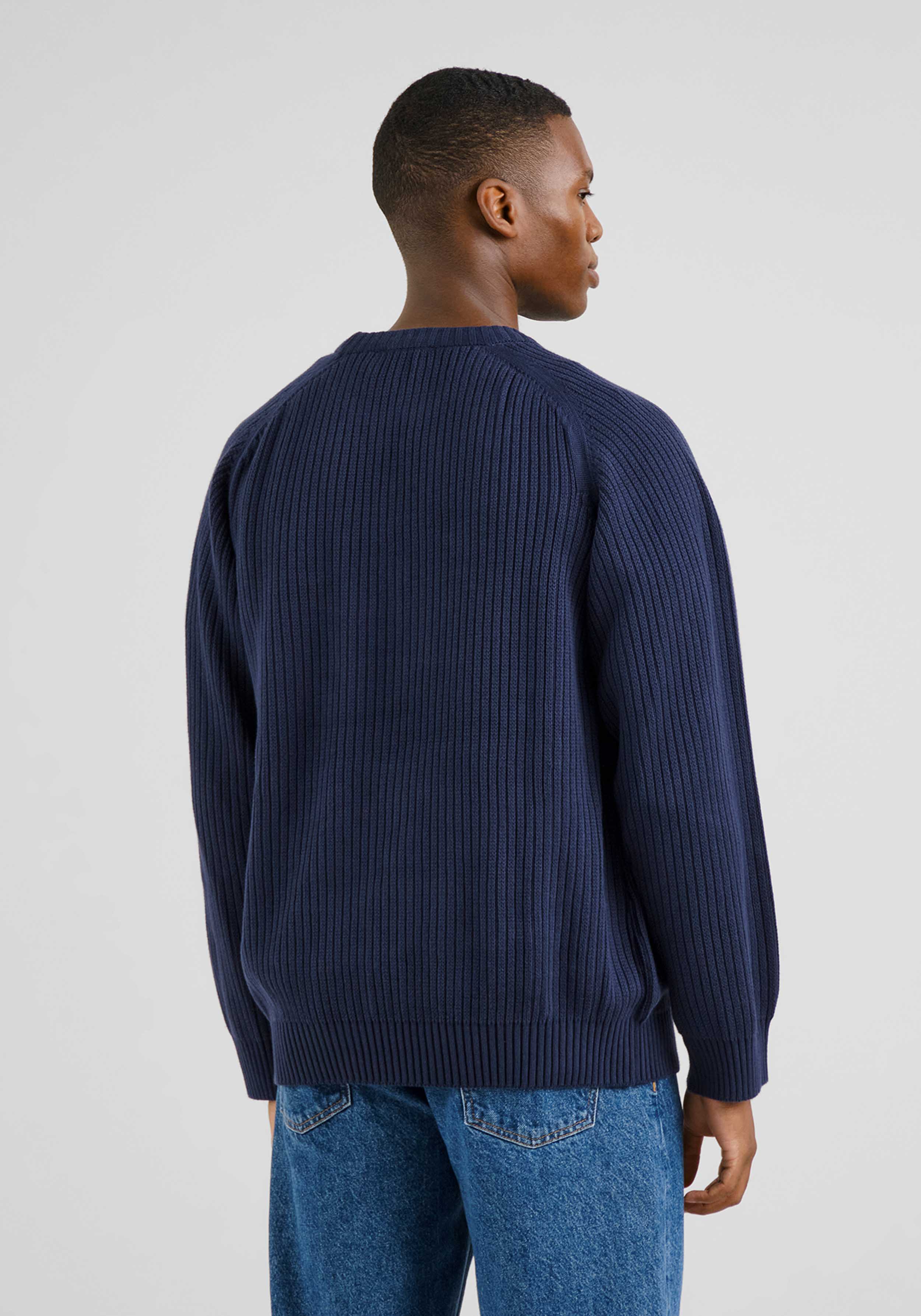 Dedicated Sweater Hakkas Knitted Navy Black Iris