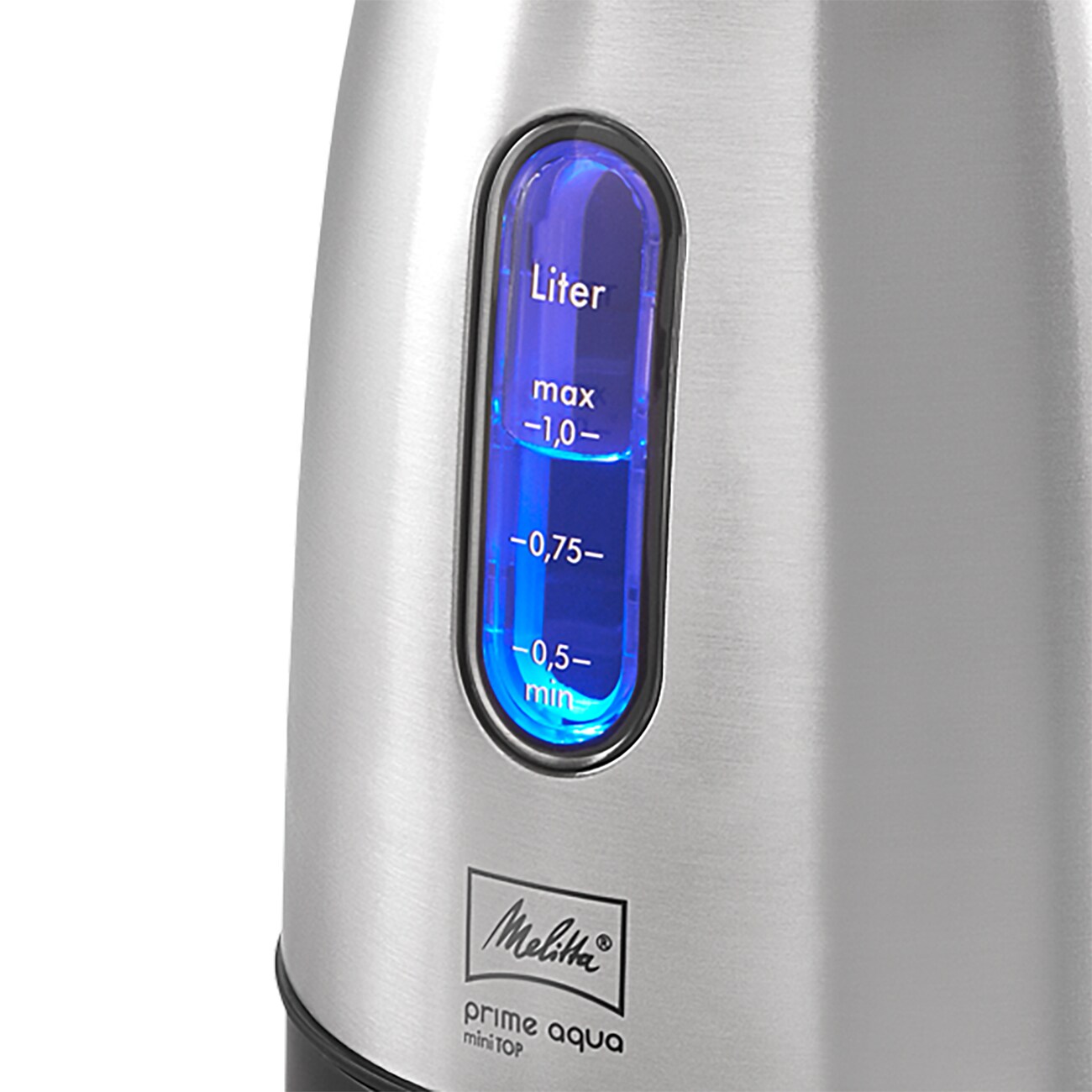 Melitta Prime Aqua mini Top silber Wasserkocher