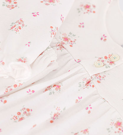Petit Bateau Natt?j - 2 delt - Marshmallow/Multicolor