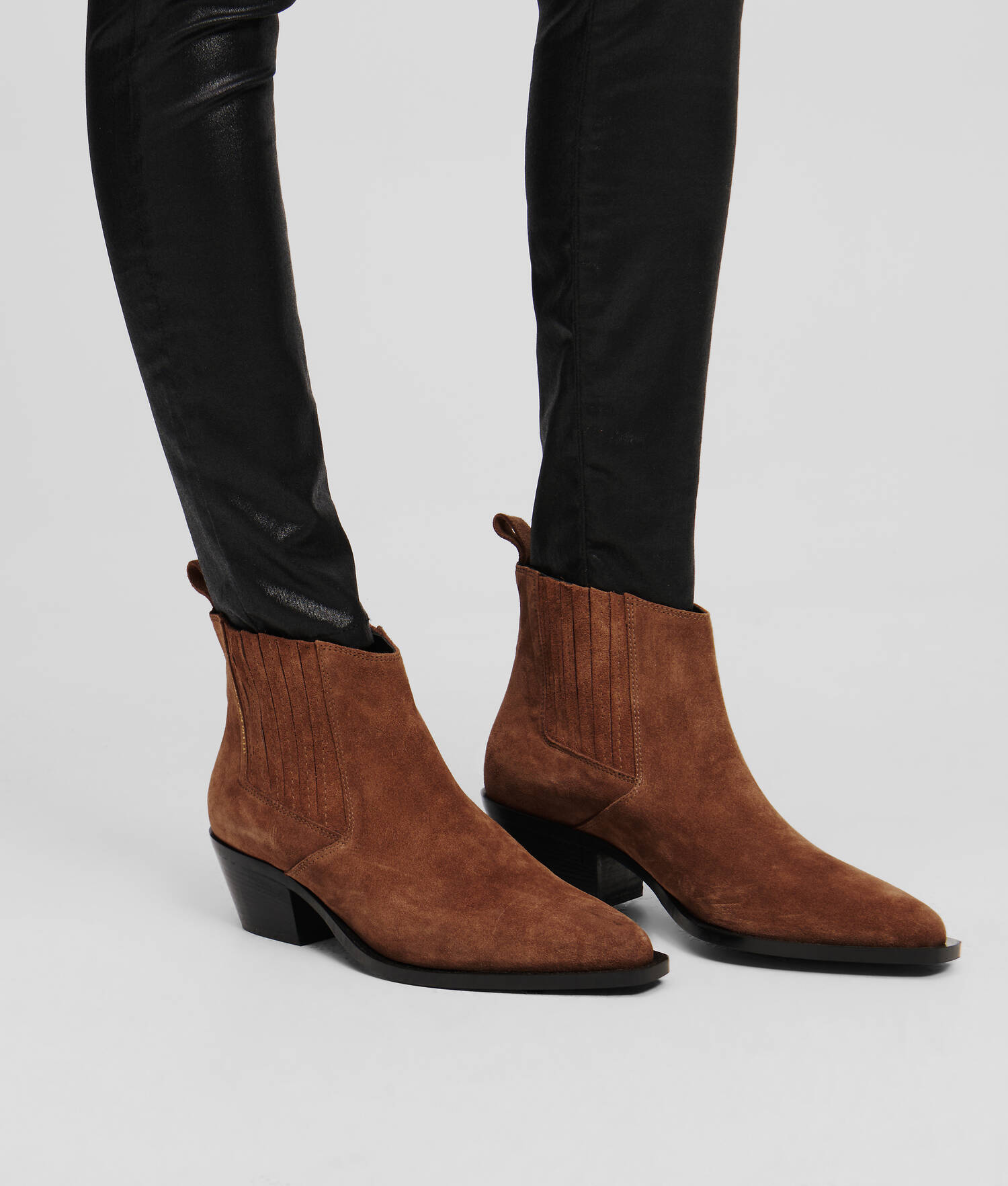 BOTTINES KANSAS GORE - bronzer