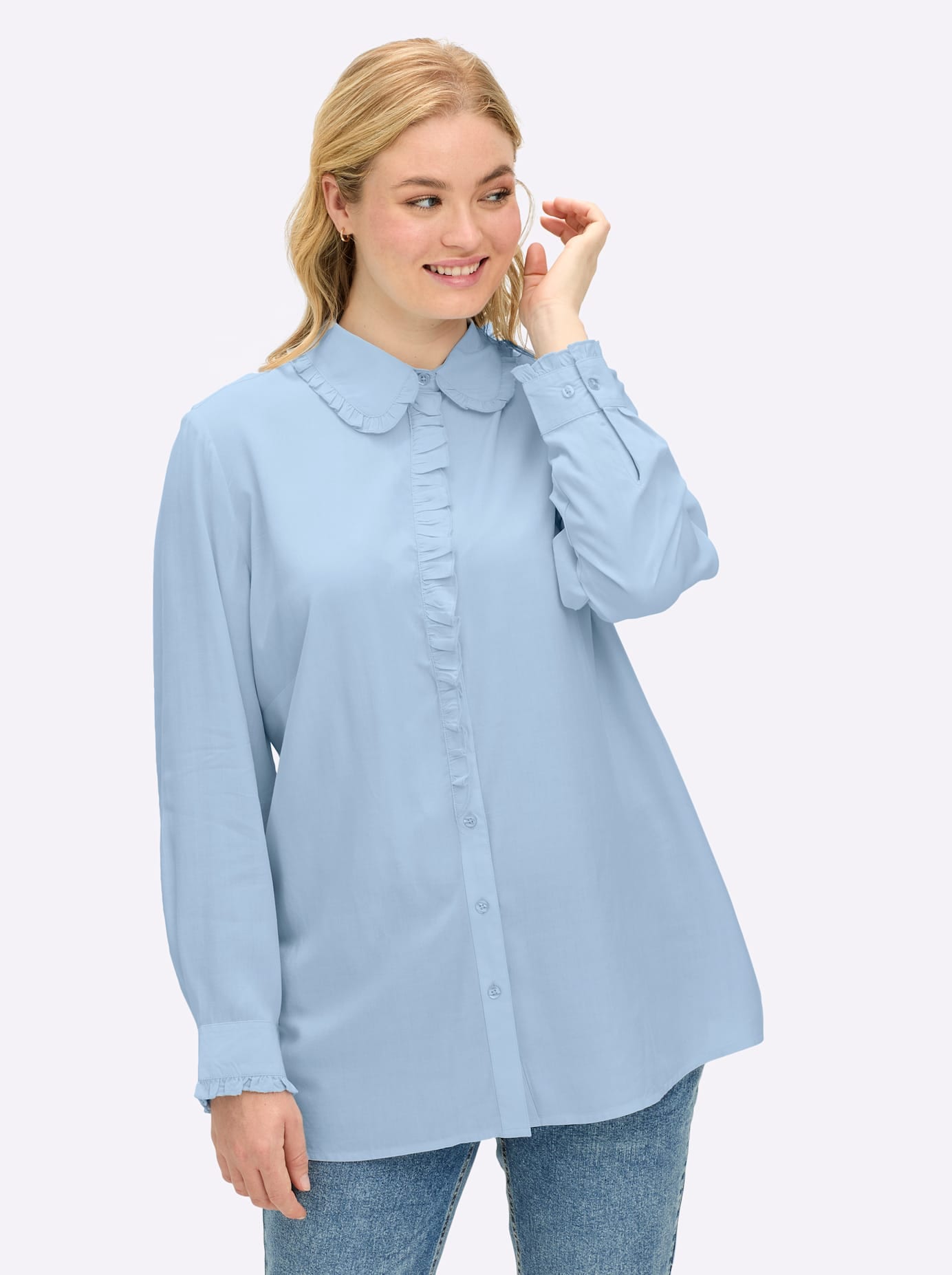 Sheego Rüschenbluse