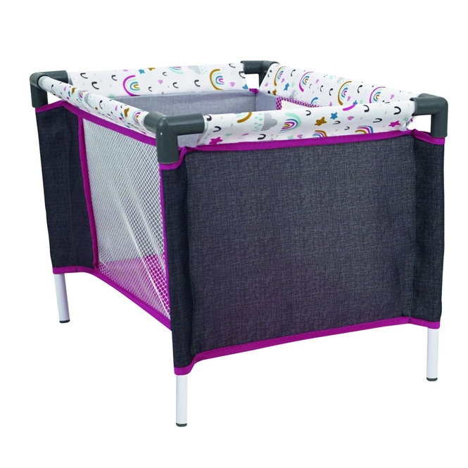 Besttoy - Puppenreisebett Regenbogen