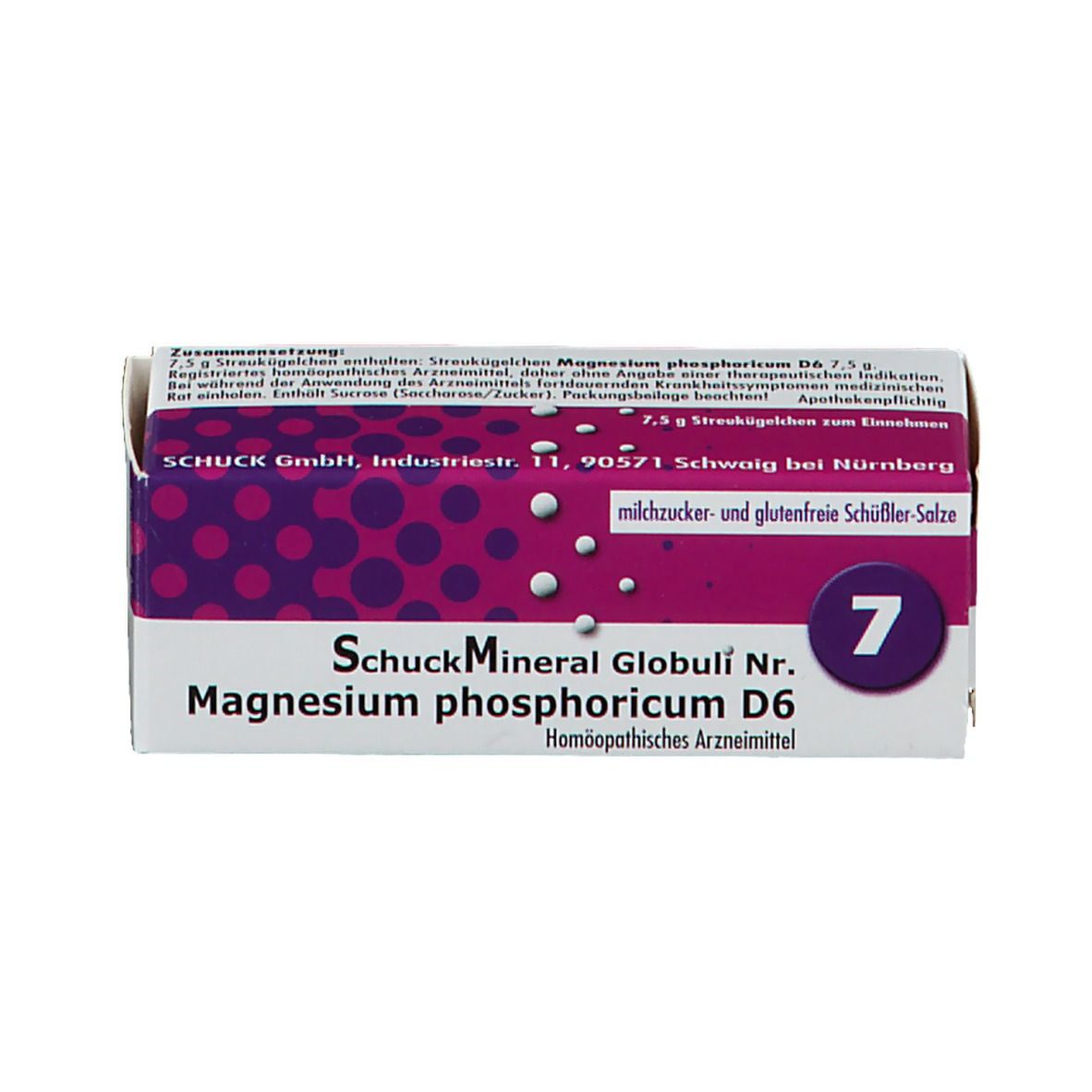 Schuckmineral Globuli 7 Magnesium phosph. D6