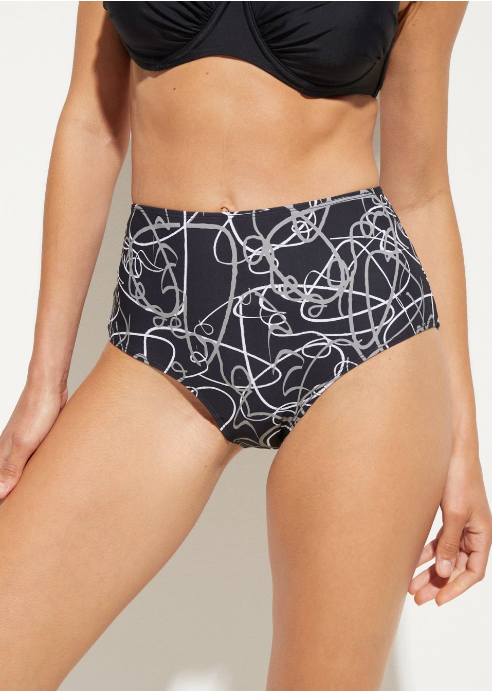 Bas de maillot sculptant avec effet sculptant modéré