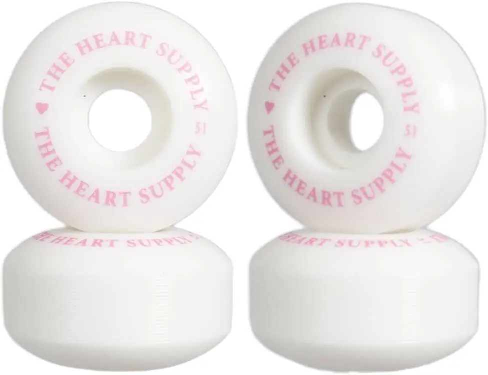 Heart Supply Clean Heart 99A Skateboard Hjul 4-Pak