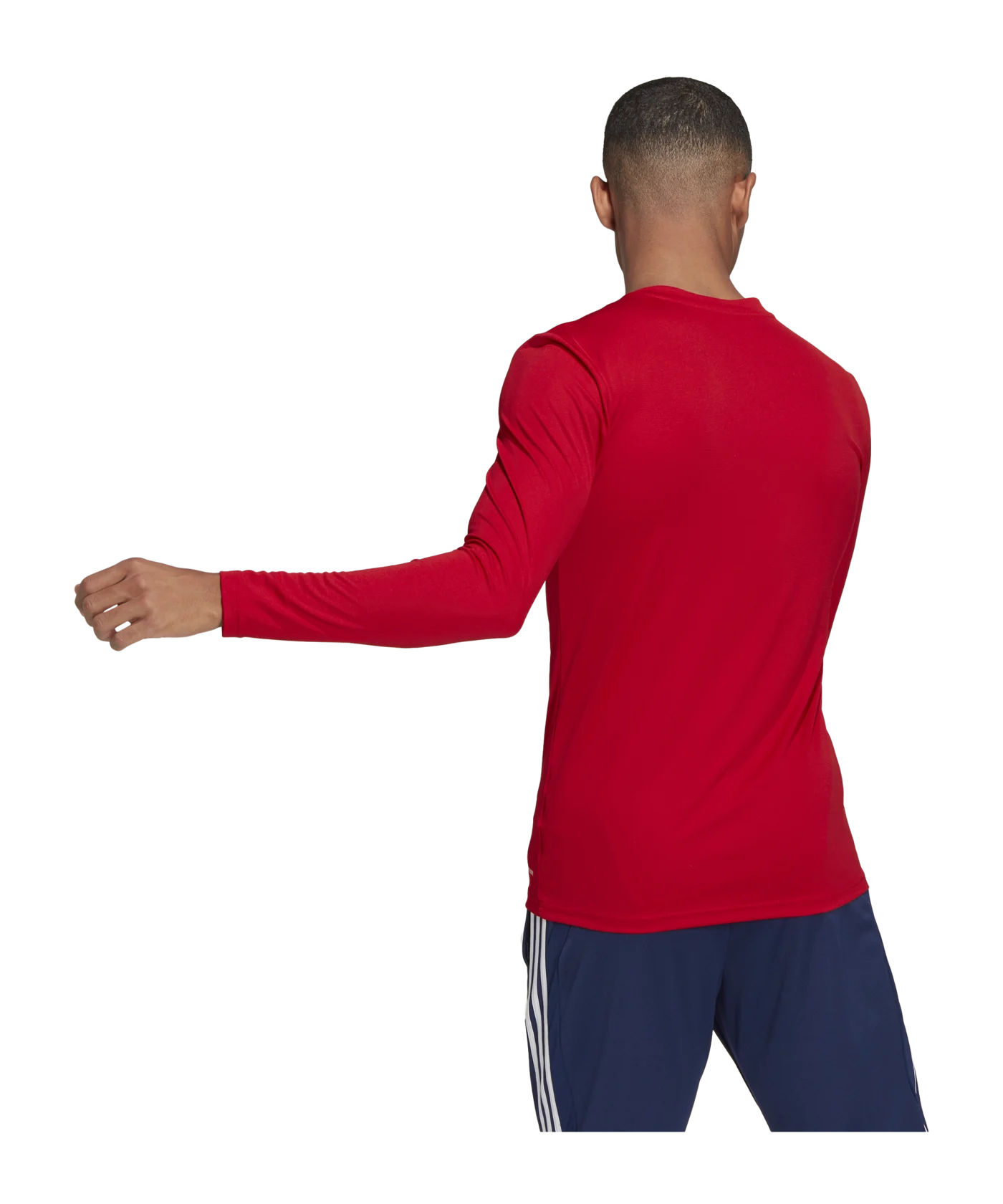 adidas Team Base Top langarm Rot