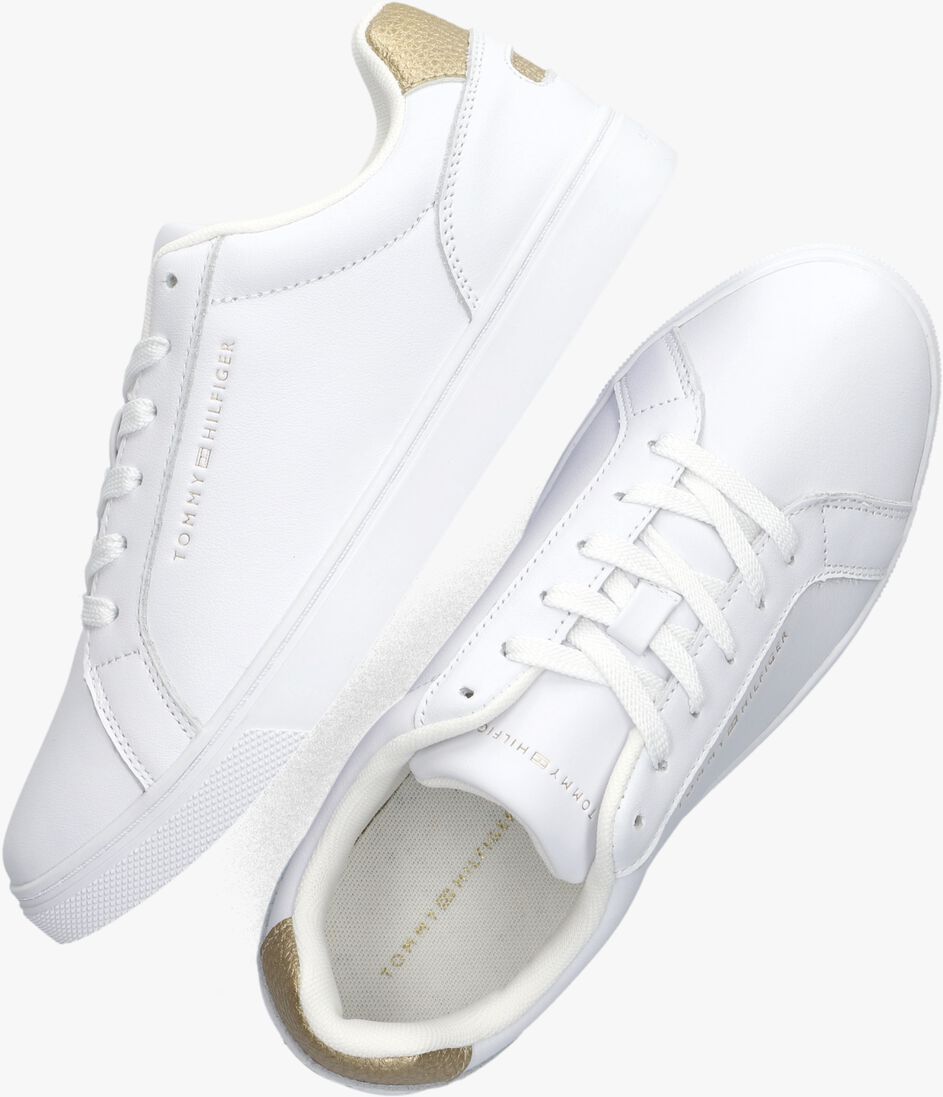 TOMMY HILFIGER witte tommy hilfiger lage sneakers essential cupsole