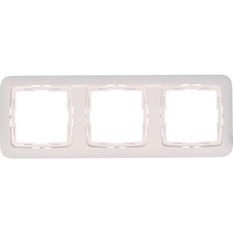 Kopp Rivo afdekraam 3-voudig wit RAL 9010