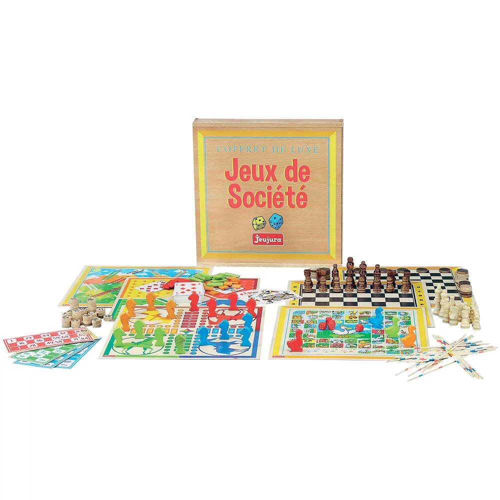 COFFRET LUXE DE JEUX DE SOCIETE LES BESTS OF
