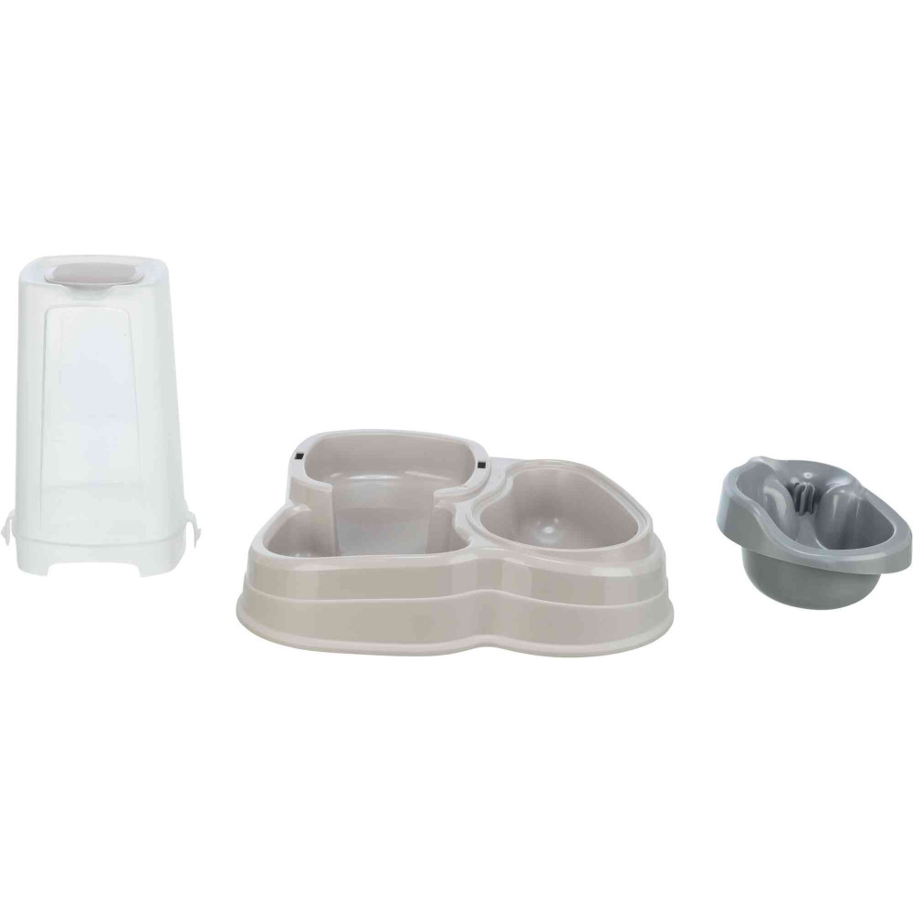 Distributeur d'eau et de nourriture 1.5 kg pour chat ou chien