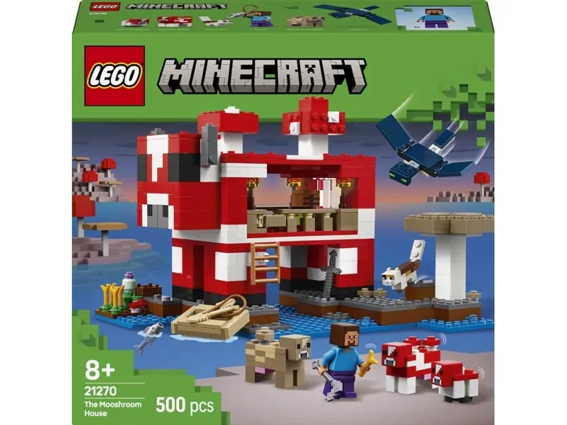 LEGO Minecraft 21270 Mooshroom-huset