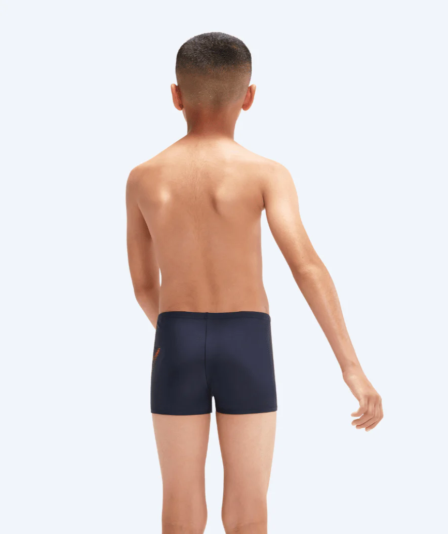 Speedo aquashorts til drenge - Hyperboom Placement - Blå/rød