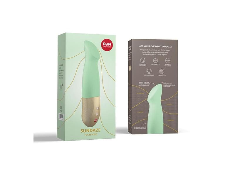 Fun Factory Sundaze Vibrator Pistache Grün Hochwertiges Sextoy mit Vibration