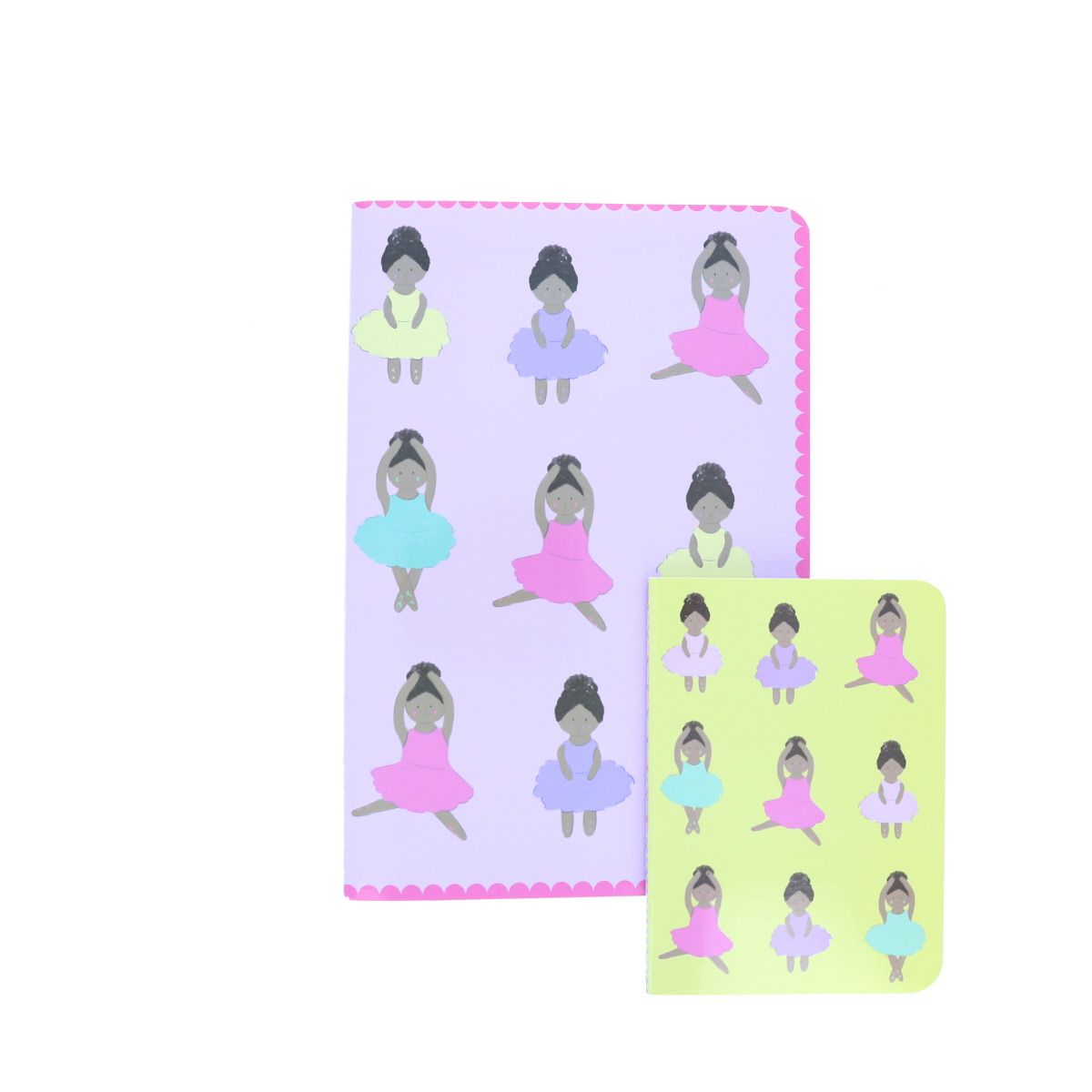 Petit carnet de notes motifs ballerines Mercredi et Patati